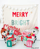 PRE-ORDER: {Red + Green} Merry & Bright Banner