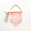 {Pink} I Love You Honey Bunny Hang Sign