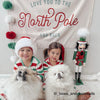 PRE-ORDER: {Green + Red} Love You To The North Pole Banner