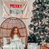 PRE-ORDER: {Red + Green} Merry & Bright Banner