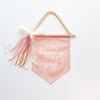 {Pink} Some Bunny Loves You Hang Sign
