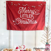 PRE-ORDER: {Vintage Red} Merry Little Christmas Banner