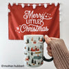 PRE-ORDER: {Vintage Red} Merry Little Christmas Banner
