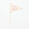 Last Day Of School Flag: Preschool - 12th Grade {Pink}