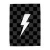 Lightning Bolt Banner - Hunny Prints x @jassn2 {Grey + Black Check}