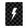 Lightning Bolt Banner - Hunny Prints x @jassn2 {Grey + Black Check}