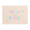 {Pink + Blue} Merry & Bright Banner