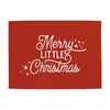 {Vintage Red} Merry Little Christmas Banner