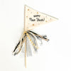 PRE-ORDER: {Gold & Silver} Happy New Year Flag