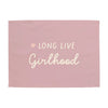 {Lilac & Ivory} Heart Long live Girlhood Banner