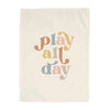 Play All Day Banner {Earth Tones, Vertical}