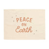 {Gold + Silver} Peace on Earth Banner