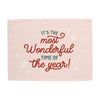 PRE-ORDER: {Green & Pink} It's the Most Wonderful Time of the Year Banner
