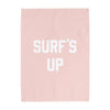 {Pink + White} Surf's Up Banner