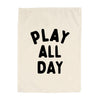 Play All Day Banner - Hunny Prints x @jassn2 {Natural + Black}