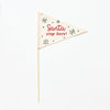 Santa Stop Here Flag