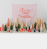 PRE-ORDER: {Pink} Merry Little Christmas Banner©
