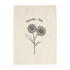 September Birth Month Banner: Aster Flower