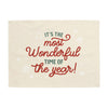 PRE-ORDER: {Traditional} It's the Most Wonderful time of the Year Banner