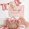 {Pink} Love You Forever Banner