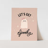 {Pink} Let's Get Spooky Art Print