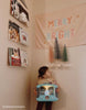 PRE-ORDER: {Pink + Blue} Merry & Bright Banner