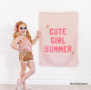 Cute Girl Summer Banner