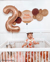 {Pink} Two Groovy Banner