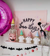 {Pink} Happy Boo Day Banner