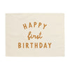 Happy First Birthday Banner